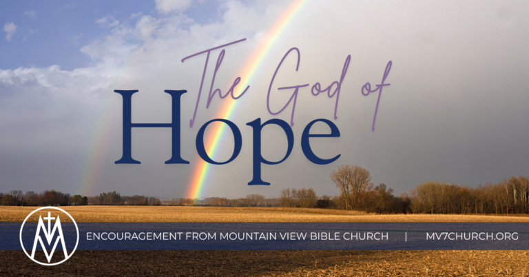 The God of Hope